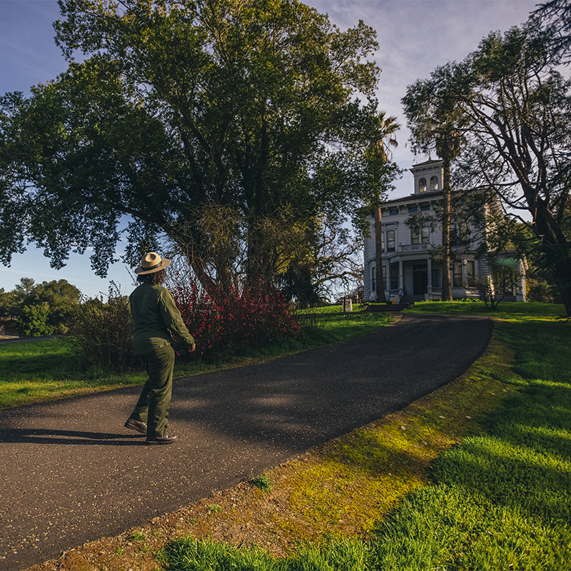 Kelli English at John Muir National Historic Site