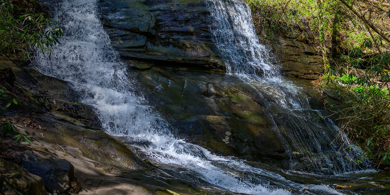 The Upper Fall Branch Falls On The Benton Mackaye Trail