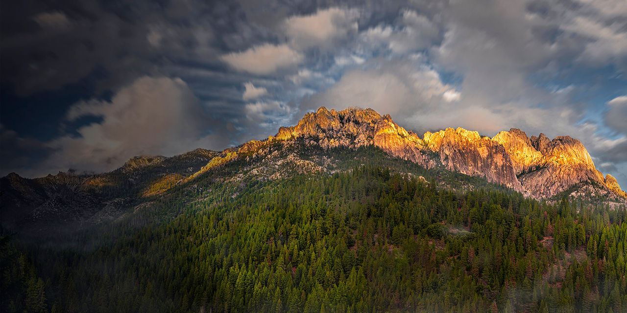 A view of Castle Crags