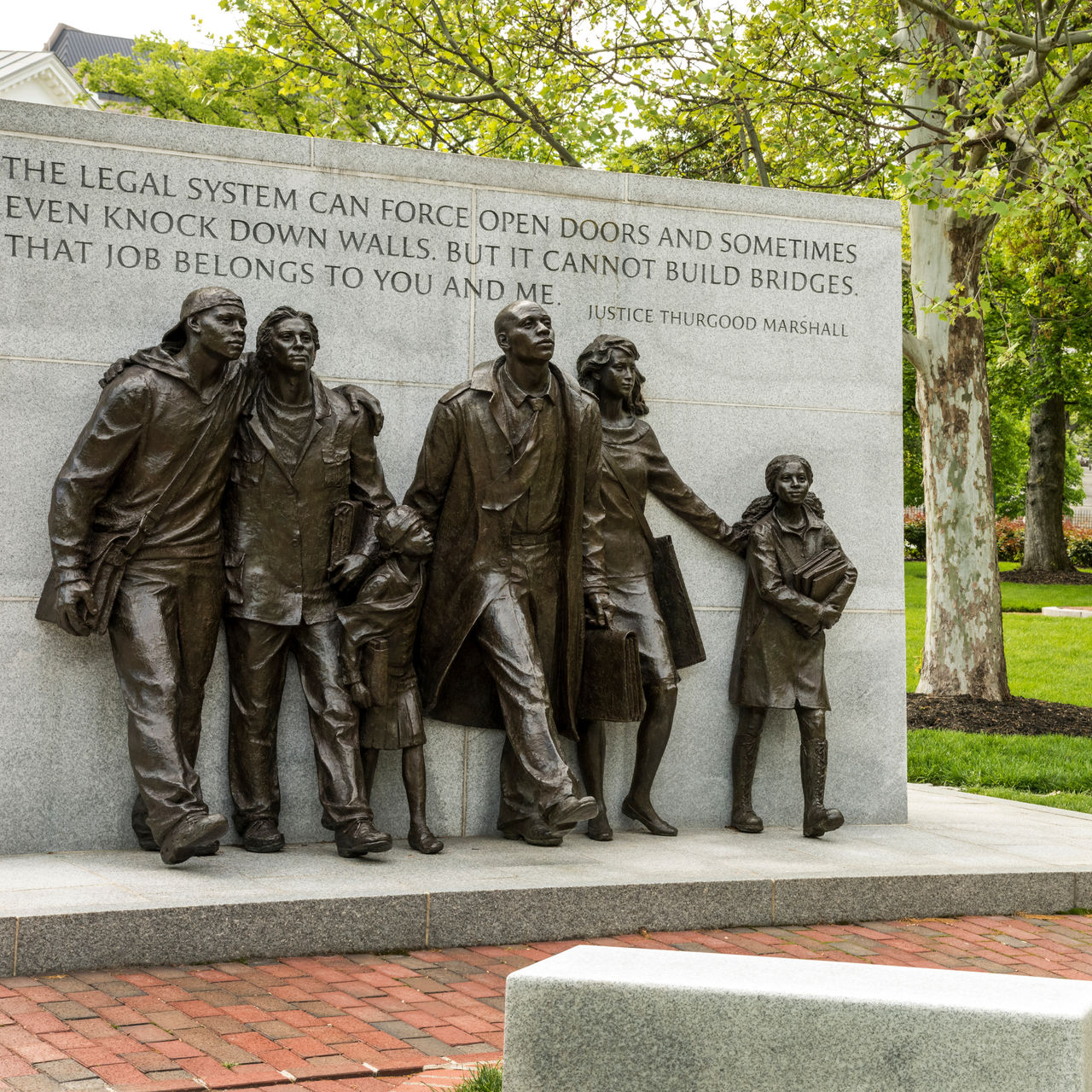 Civil Rights Monument Historic Capitol Square Richmond Virginia