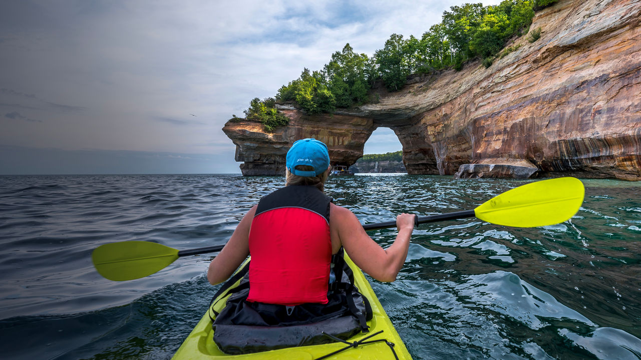 Pictured Rocks National Lakeshore Kayaking
