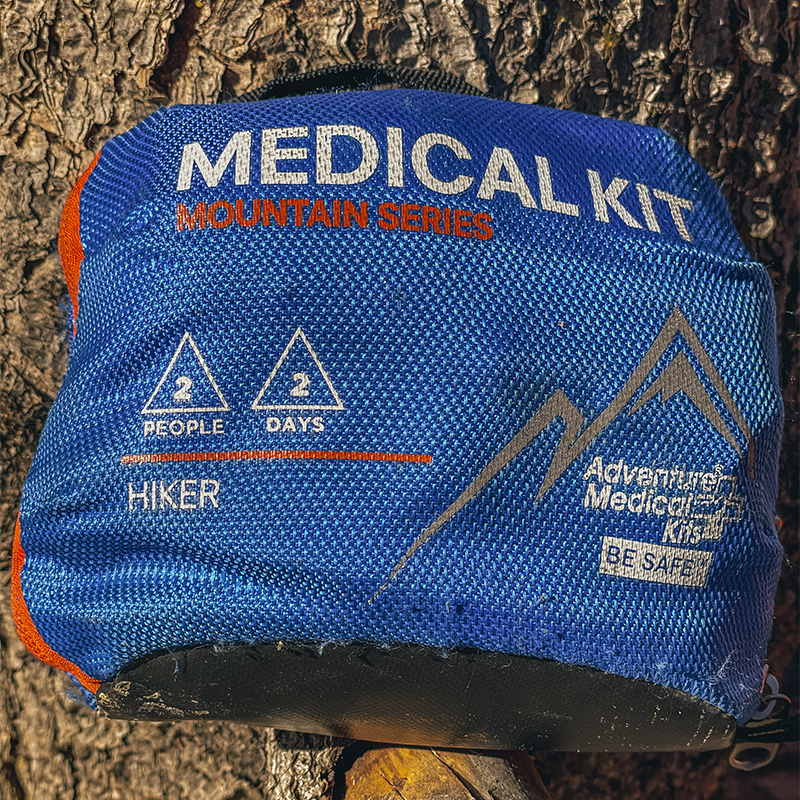 An image of a hiking medical kit