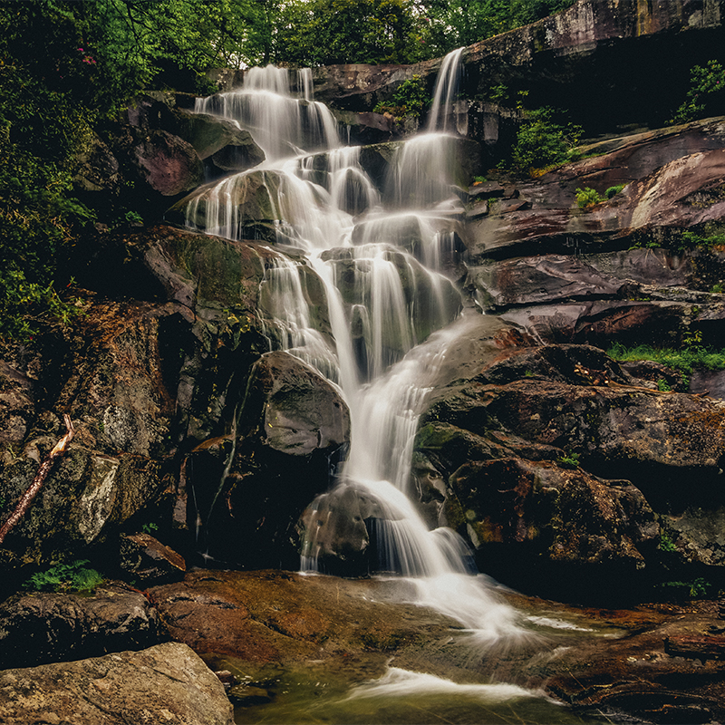 Ramsey Cascades in Great Smoky Mountains National Park