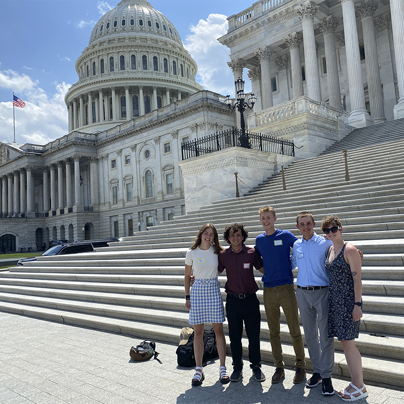 40 kids from 10 different states travel to Washington DC with to advocate for the BWCA.