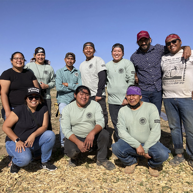 Acoma Pueblo Traditional Farm Corps Crew