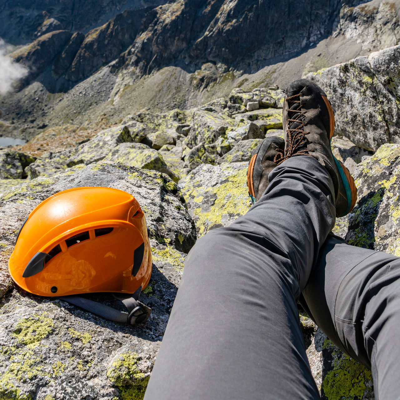 Climbing in approach shoes online