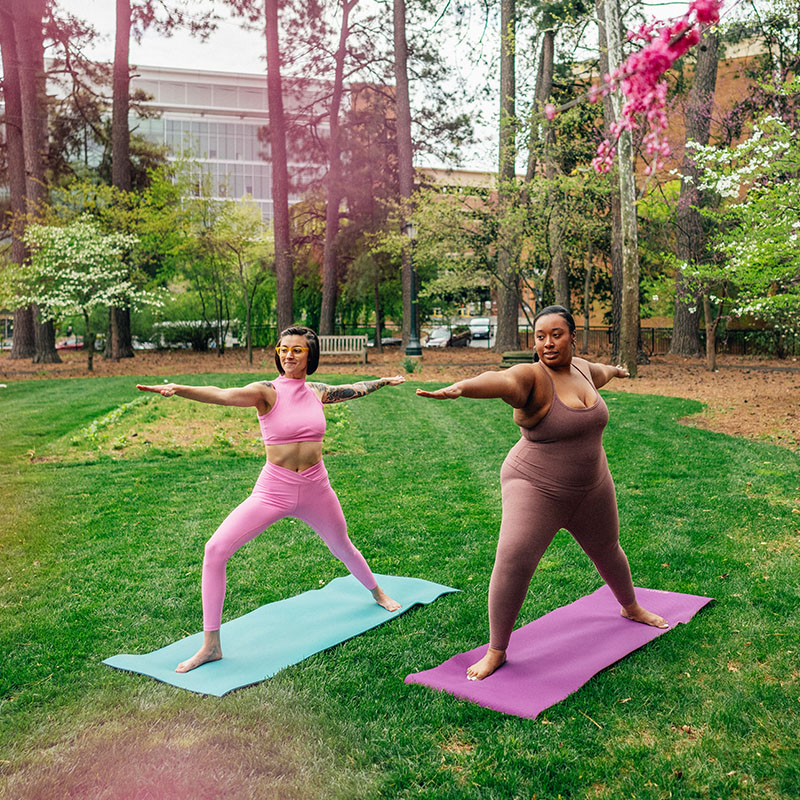 Outdoor yoga mat outlet