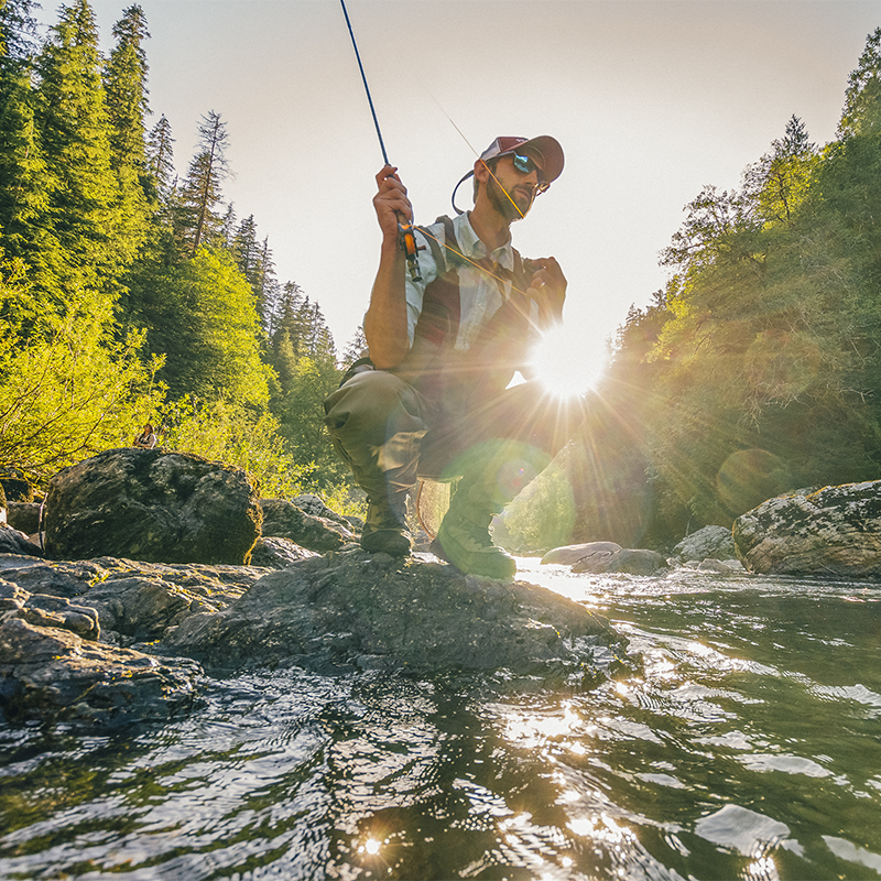 How to Fly Fish on a River