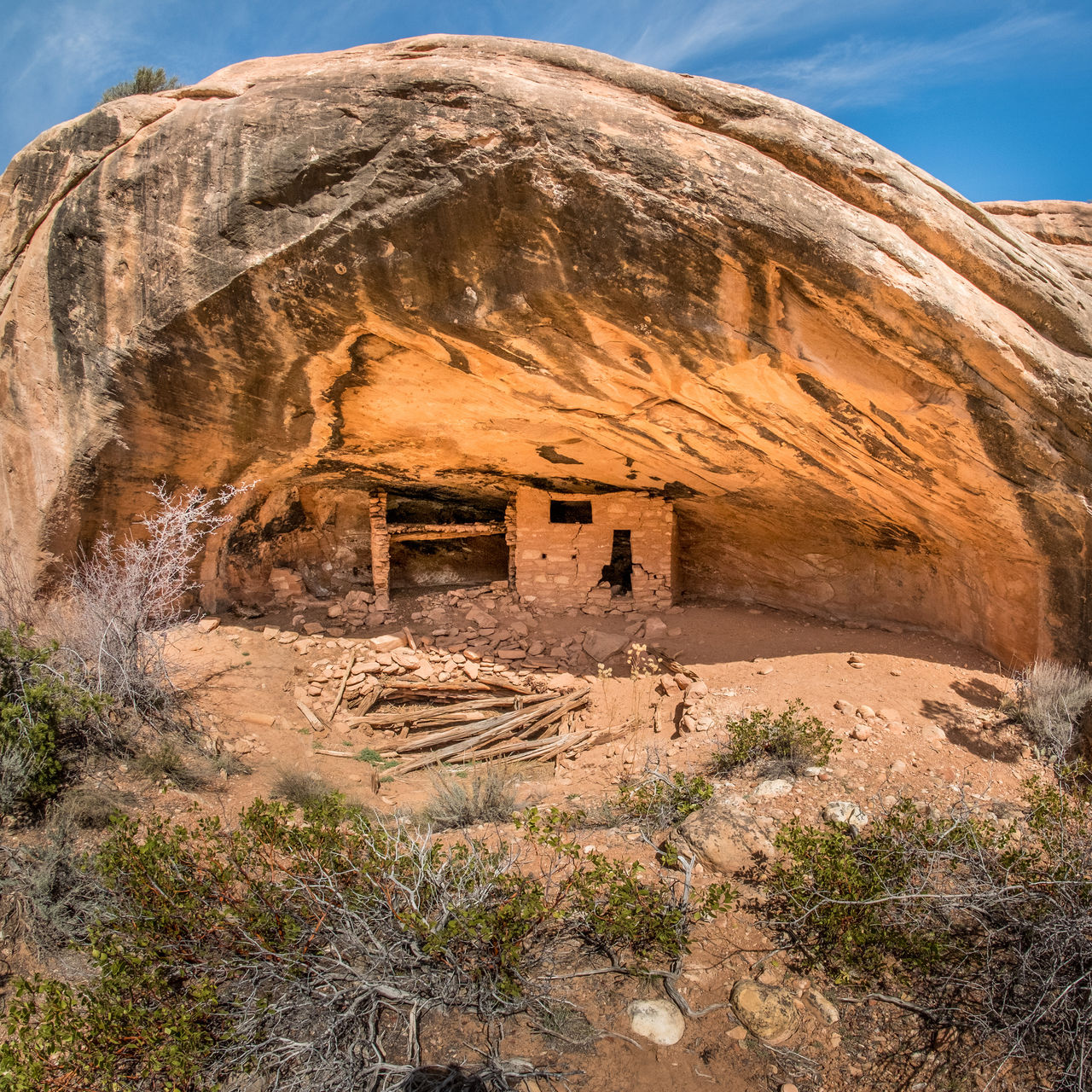 Anasazi Ruins Lower Mule Canyon Bears Ears National Monument