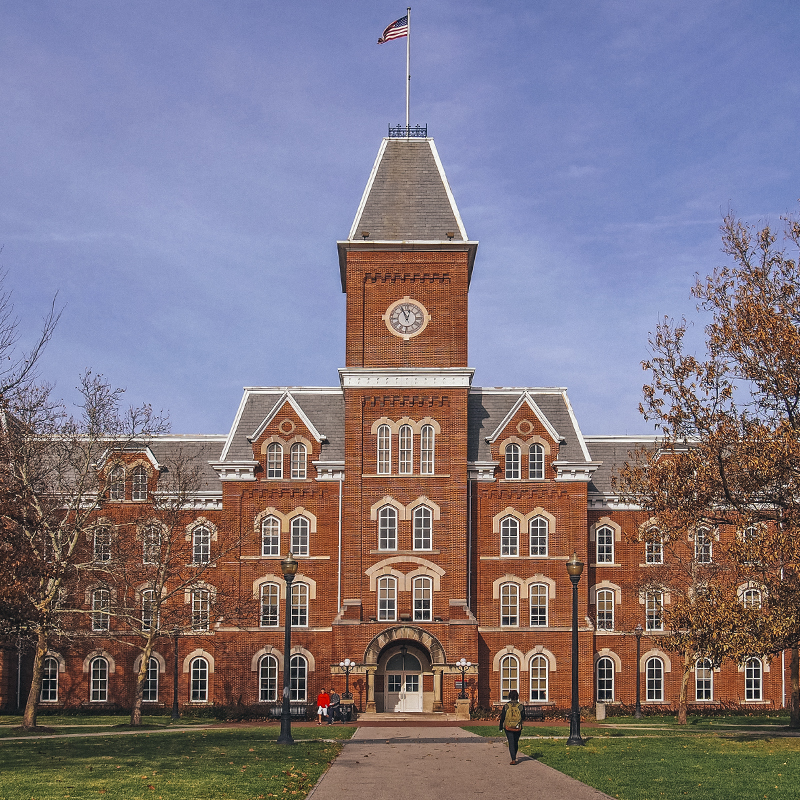 A view of the Ohio State University Campus