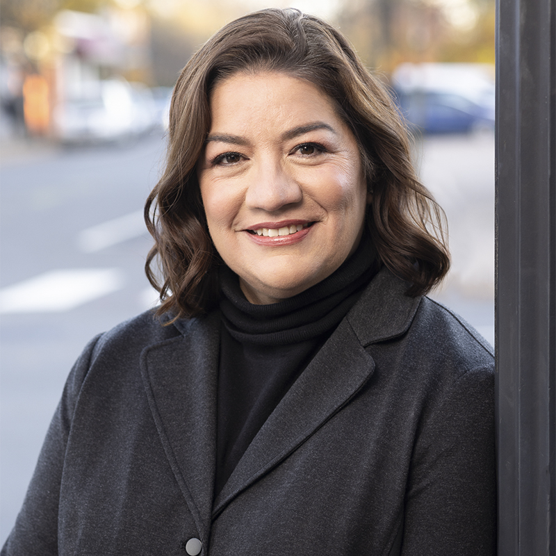 A portrait of Maite Arce
