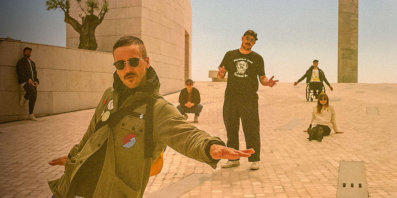  Portugal. The Man poses for a portrait