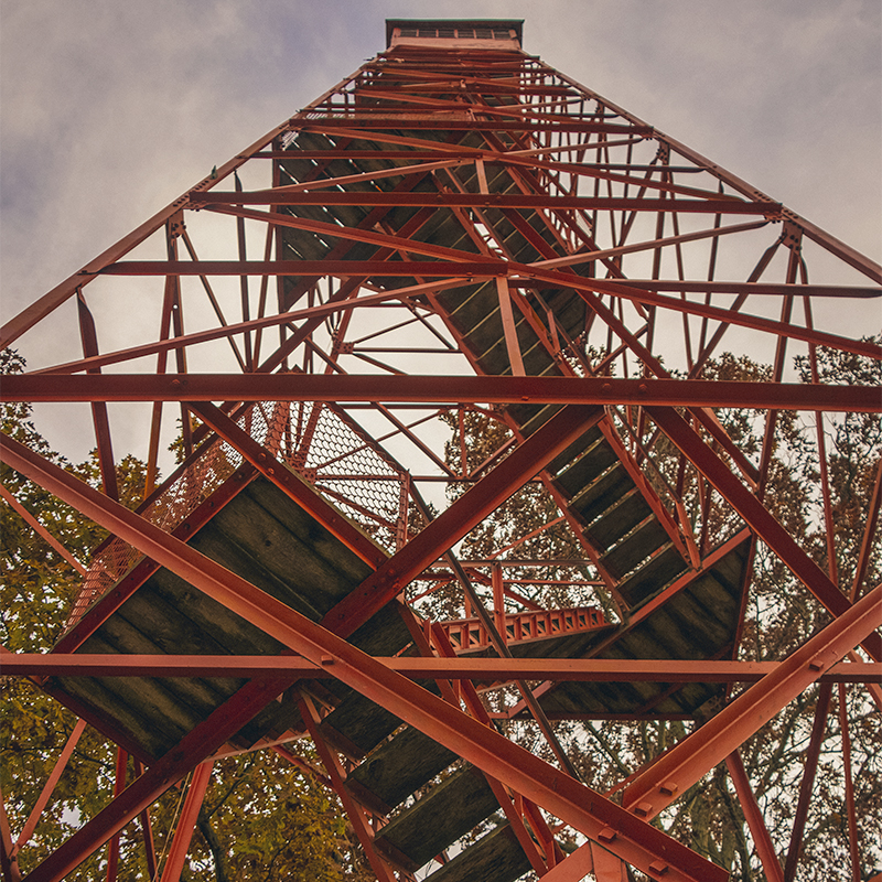 150-Foot Fire tower in Mohican State Park