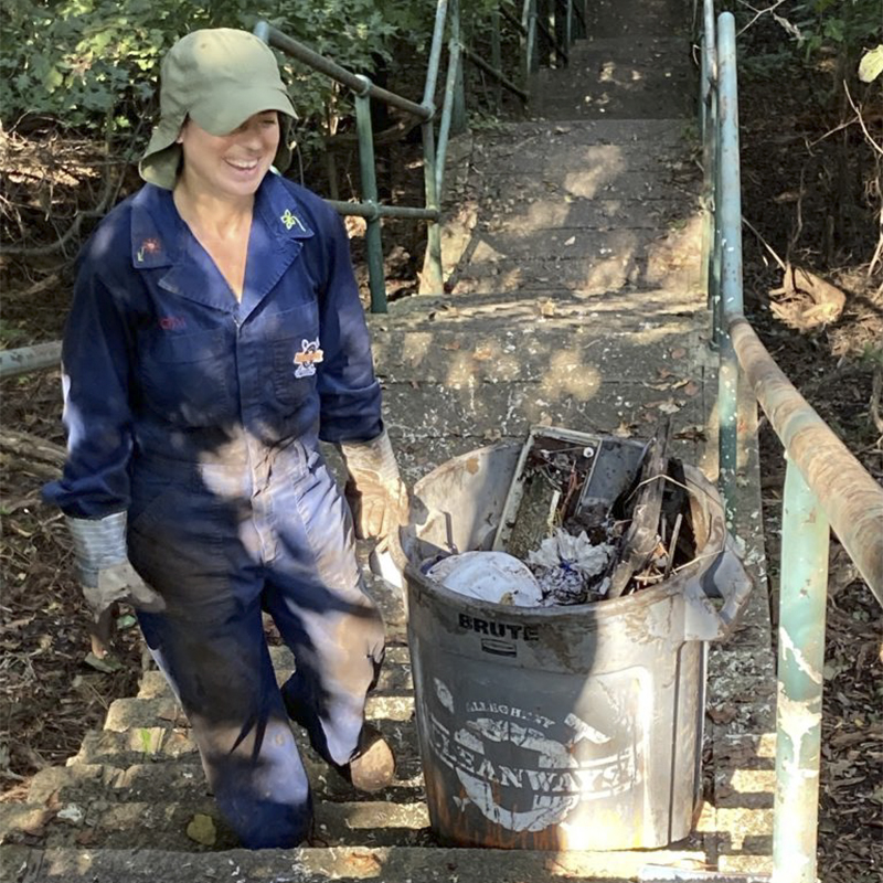 Allegheny CleanWays ground cleanup