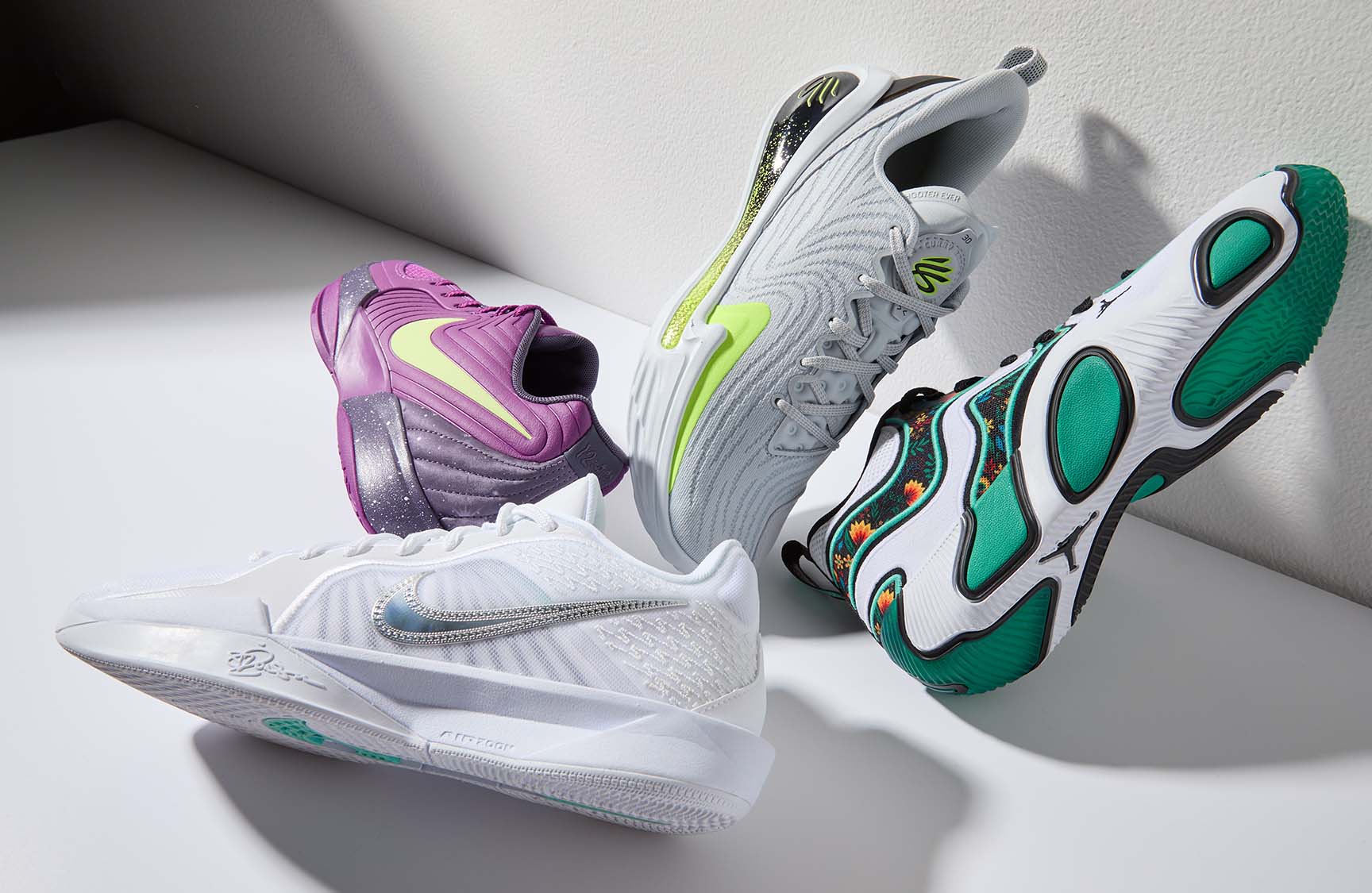 shoes in a studio